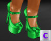Mystix Green Heels