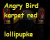 Angry Bird Karpet red