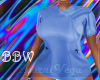 Scrub top BBW blue