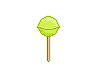 Lollypop Pixel Sticker