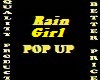Girl in the rain Pop Up