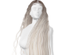 long blonde hair