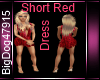 [BD] Short Red Dress