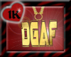 !!1K DGAF CHAIN GOLD (M)