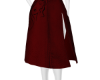 D Girly burgundy skirt