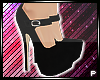 P| Black heels