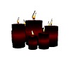 Red Black Candles