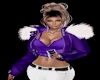 Purple Biker Jacket RL