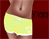 ~GT~ Yellow gym shorts