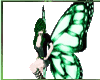 ~butterfly wings~green