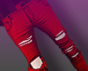 Emo Red Pants
