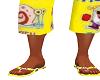 spongebob flip flops 