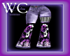 DW PURPLE SKULL CHAPS