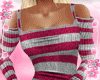 F^ PinkGray Sweater