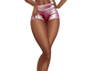 Rose lLeather Shorts