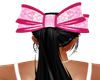 Pink Lace Hair Bow