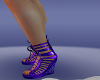 Punk Purple Shoes
