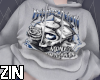 Graphic Hoodie Grey