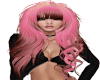 KaKu~Glittery Pink hair