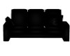 Black Poseless Couch