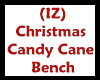 (IZ) Candy Canes Bench