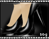 BBG* black patent heels