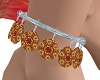 belly dancer anklet LR