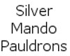 Silver Mando Pauldrons
