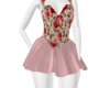 KKs Pink & Red Dress
