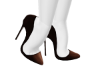 elegant brown heels