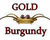 GOLD/BURGUNDY TABLE 2