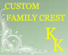 (KK)FAMILY CREST CUSTOM