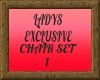 LADYS EXCLUSIVE CHAIRS 1