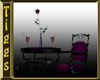 *M Purple Table n Chairs