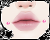 . pink dahlia piercings