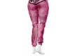 Pink dutch joggers