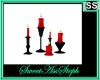 [SS] Gothic Rose Candles