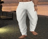 Boho white pants