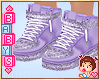 ! Kids Purple Shoes *