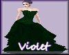 (V) Green Victorian Gown