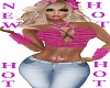 HOT JEANS PINK CASUAL