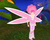 Pink Buterfly Fairy Wing