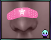 Pink Star Nose Band-Aid