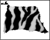 [Ch] New Fur Rug Zebra