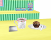 Coffee and cupcake