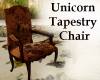 Unicorn Tapestry Chair