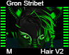 Gron Stribet Hair M V2
