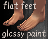 Flossy Feet Black
