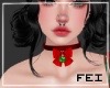 [F] Holiday Choker Red