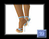 Powder Blu Floral Sandal